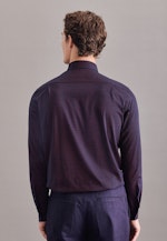 Regular Chemise en jersey Imprimé in Bleu Foncé |  Seidensticker Onlineshop