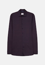 Regular Chemise en jersey Imprimé in Bleu Foncé |  Seidensticker Onlineshop