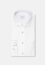 Regular Oxfordhemd Uni in Weiß |  Seidensticker Onlineshop