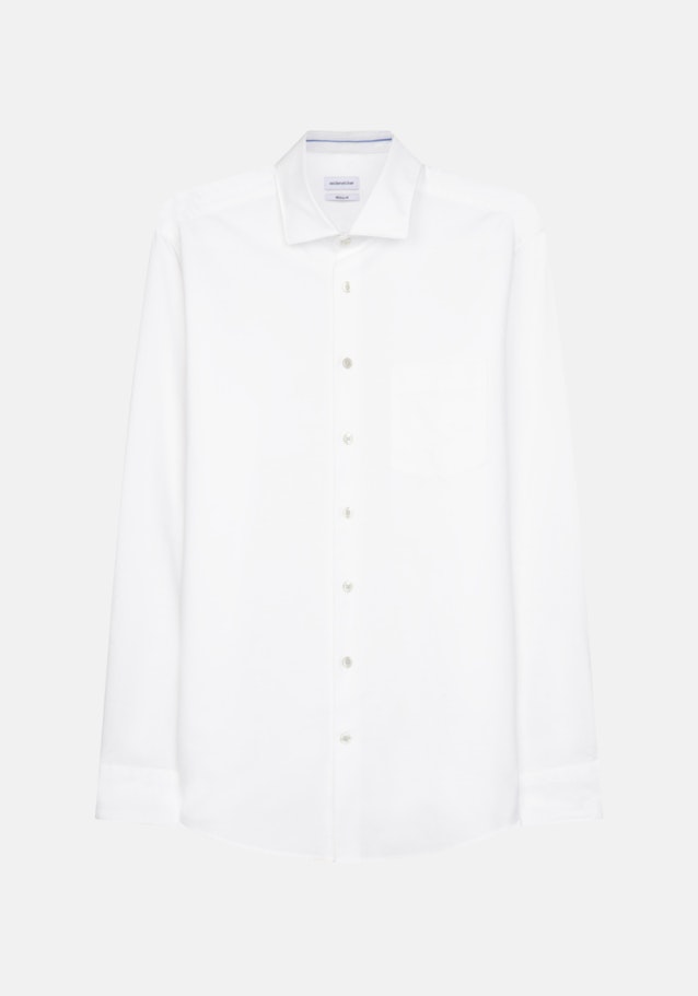Oxford Oxfordhemd in Regular mit Kentkragen in Weiß |  Seidensticker Onlineshop
