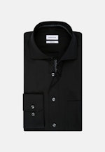 Regular Business Hemd Uni in Schwarz |  Seidensticker Onlineshop
