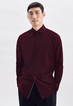 Regular Business Hemd Uni in Rot |  Seidensticker Onlineshop