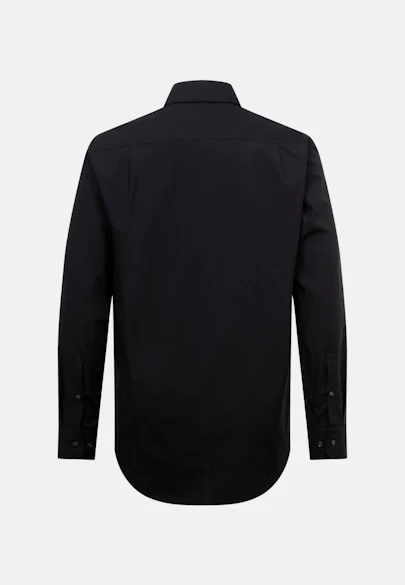 Regular Business Hemd Uni in Schwarz |  Seidensticker Onlineshop