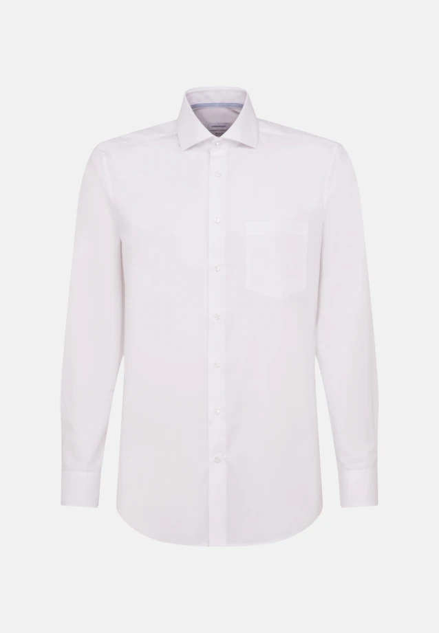 Regular Business shirt Uni in White |  Seidensticker Onlineshop