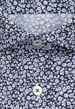 X-Slim Business Shirt Print in Dark Blue |  Seidensticker Onlineshop