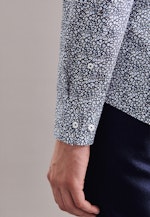 X-Slim Business Shirt Print in Dark Blue |  Seidensticker Onlineshop