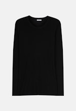 Crew Neck Pullover Uni in Black |  Seidensticker Onlineshop