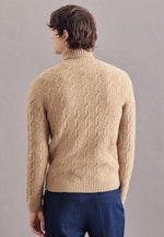 Polo neck Pullover in Brown |  Seidensticker Onlineshop