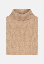 Polo neck Pullover in Brown |  Seidensticker Onlineshop