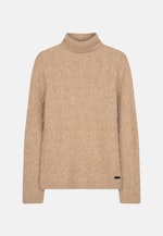 Polo neck Pullover in Brown |  Seidensticker Onlineshop