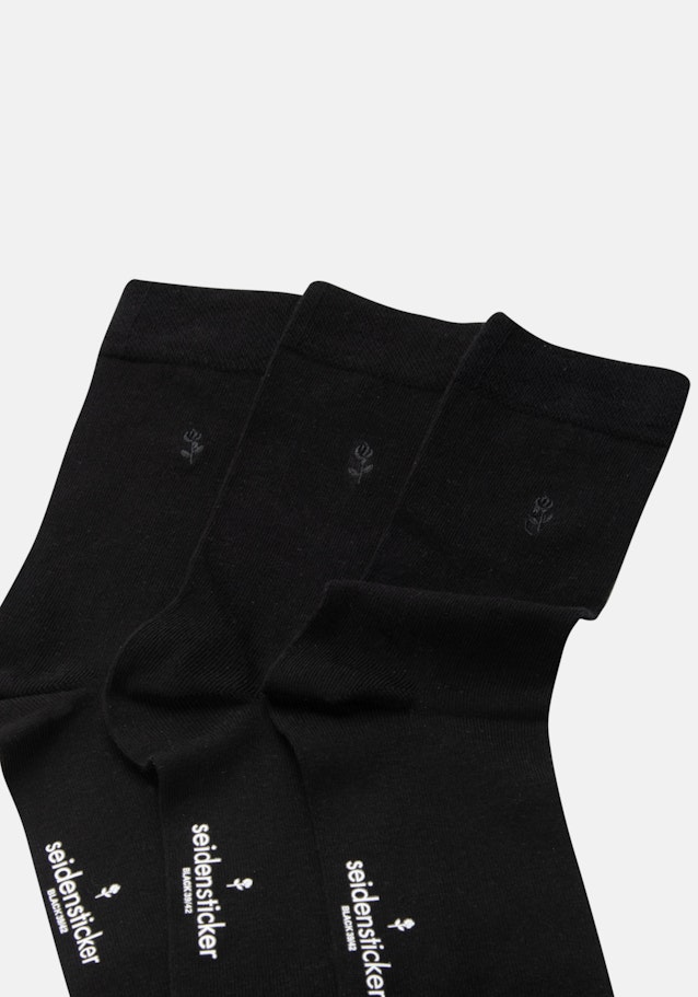 Three-Pack Socks in Black |  Seidensticker Onlineshop