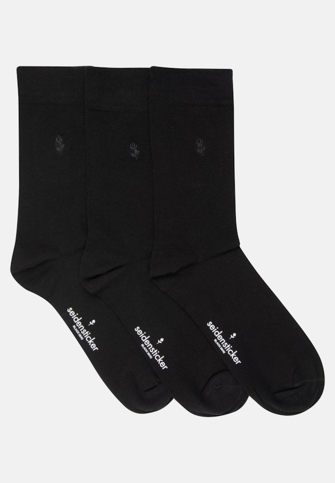 Socken aus Baumwollmischung in Schwarz | Seidensticker Onlineshop