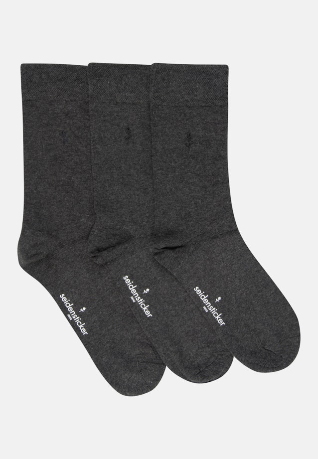 Three-Pack Socks in Grey |  Seidensticker Onlineshop