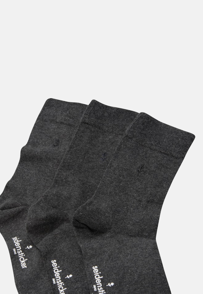 Three-Pack Socks in Grey | Seidensticker online shop