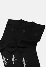 Shaped Socken Uni in Schwarz |  Seidensticker Onlineshop