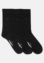 Shaped Socken Uni in Schwarz |  Seidensticker Onlineshop