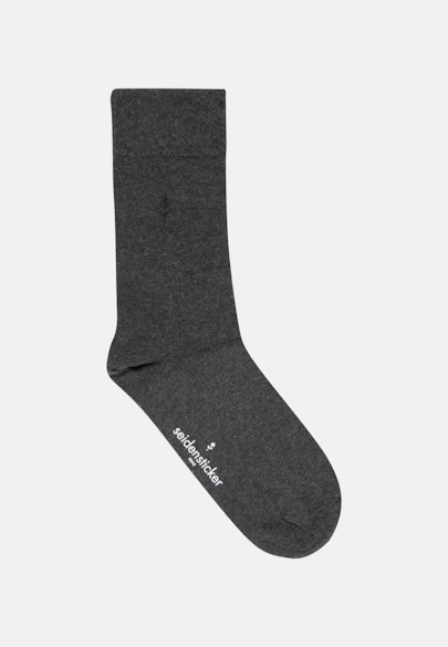 Shaped Socks Uni in Grey |  Seidensticker Onlineshop