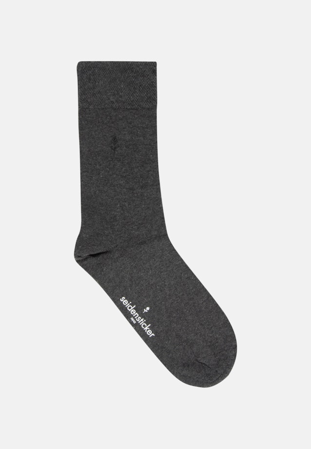 Shaped Socken Uni in Grau |  Seidensticker Onlineshop
