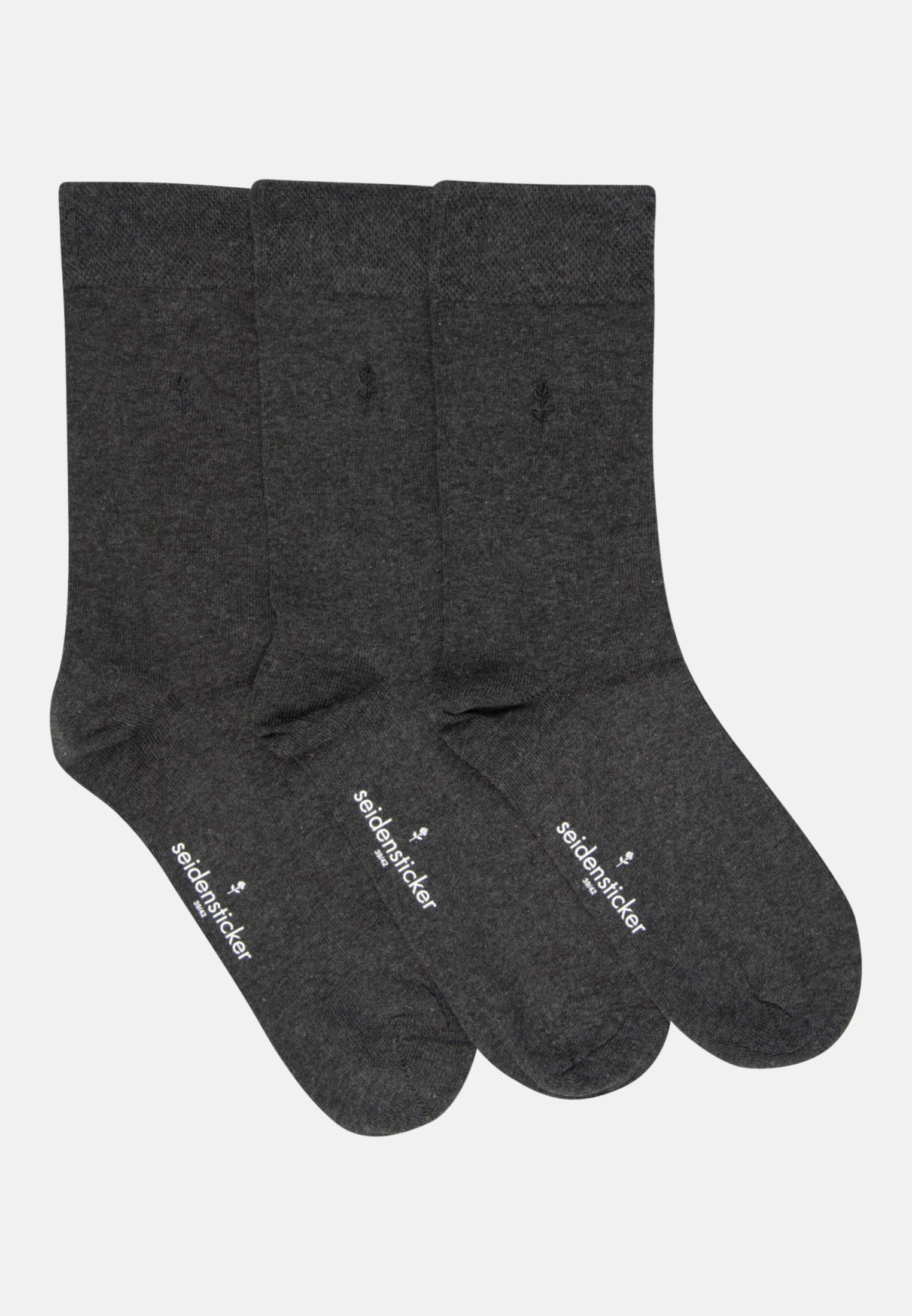 Er-Pack Socken Grau