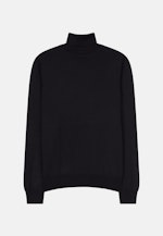 Polo neck Pullover in Dark Blue |  Seidensticker Onlineshop