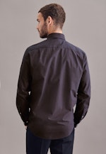 Regular Casual Hemd Print in Braun |  Seidensticker Onlineshop