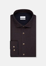 Regular Casual Hemd Print in Braun |  Seidensticker Onlineshop