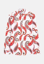 Regular fit Hemdbluse Druck in Weiß |  Seidensticker Onlineshop