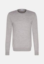 Pull-Over Regular Manche Longue in Gris |  Seidensticker Onlineshop