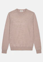 Regular Pull-over Uni in Beige |  Seidensticker Onlineshop