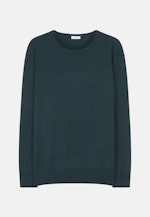 Ronde Hals Pullover in Groen |  Seidensticker Onlineshop