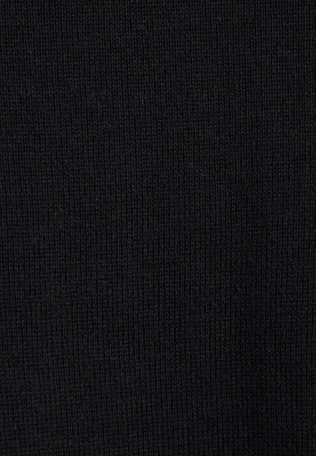 Rundhals Pullover  , Uni in Schwarz |  Seidensticker Onlineshop