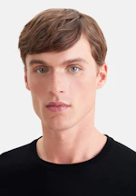 Regular Pullover Uni in Schwarz |  Seidensticker Onlineshop