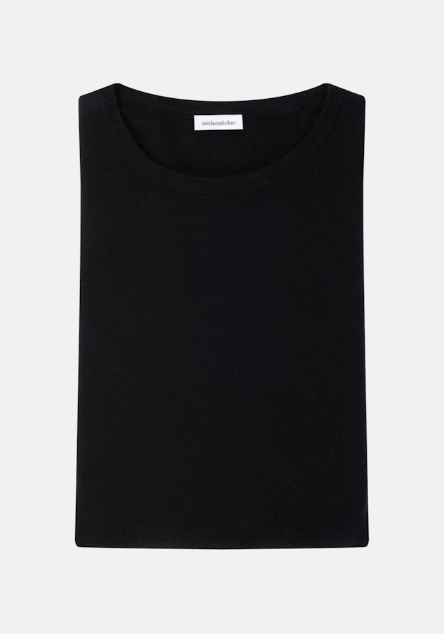 Regular Pullunder, Pullover Uni in Noir | Seidensticker Onlineshop