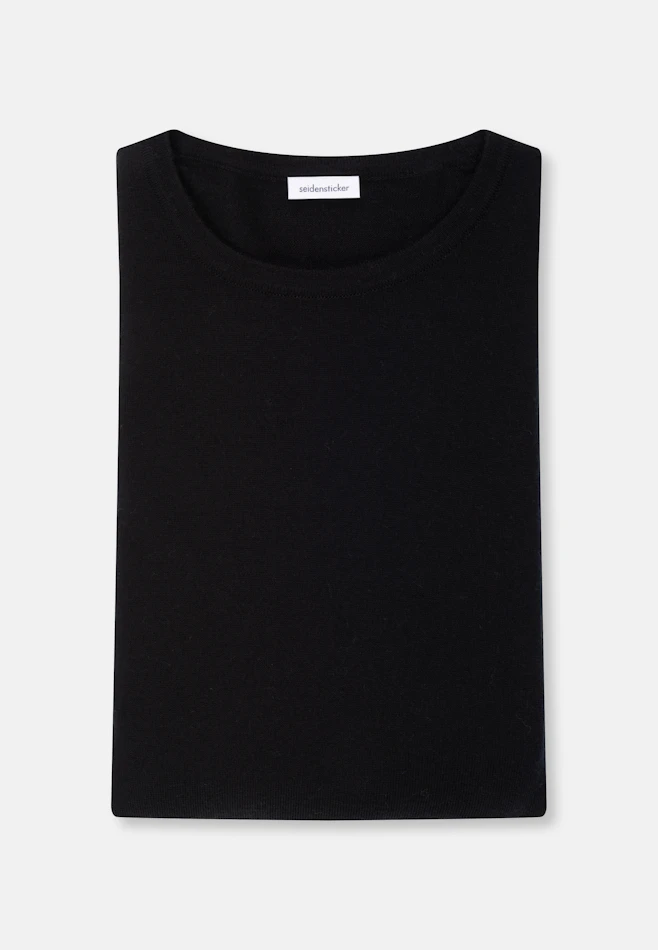 Regular Pull-over Uni dans Noir | Boutique en ligne Seidensticker