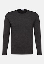 Ronde Hals Pullover in Grijs |  Seidensticker Onlineshop