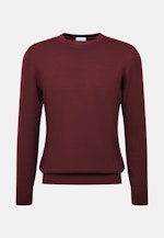 Regular Pullover Uni in Rot |  Seidensticker Onlineshop