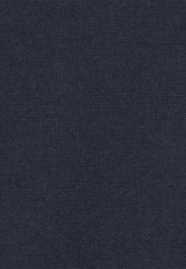 Regular Pullover Uni in Dunkelblau |  Seidensticker Onlineshop
