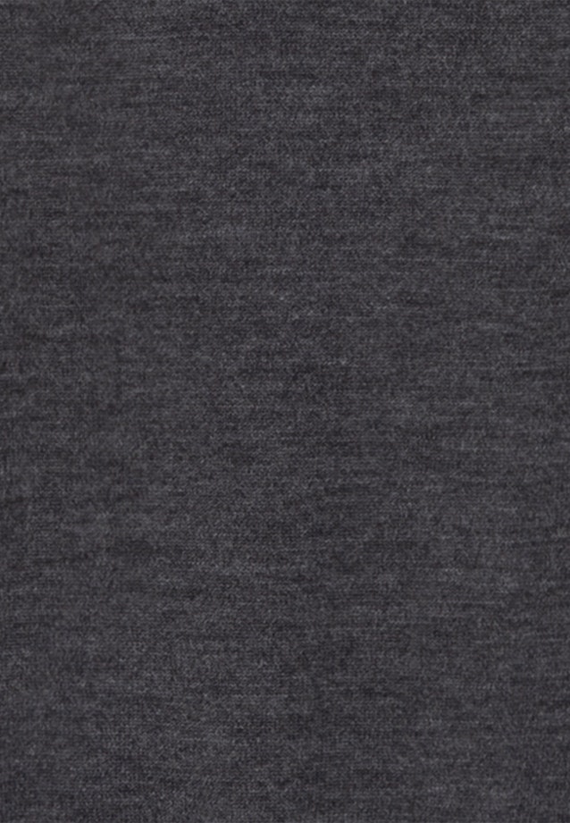 Regular Pullover Uni in Grau |  Seidensticker Onlineshop