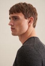 Round neck Pullover  , Uni in Grey |  Seidensticker Onlineshop