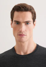 Round neck Pullover  , Uni in Grey |  Seidensticker Onlineshop