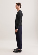 Regular Pull-over Uni in Gris |  Seidensticker Onlineshop