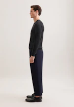 Round neck Pullover  , Uni in Grey |  Seidensticker Onlineshop