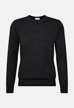 Regular Pullover Uni in Grau |  Seidensticker Onlineshop