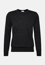 Round neck Pullover  , Uni in Grey |  Seidensticker Onlineshop