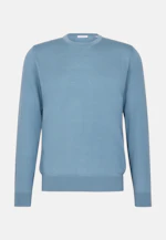 Regular Pull-over Uni in Vert |  Seidensticker Onlineshop