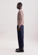 Rundhals Pullover  , Uni in Braun |  Seidensticker Onlineshop
