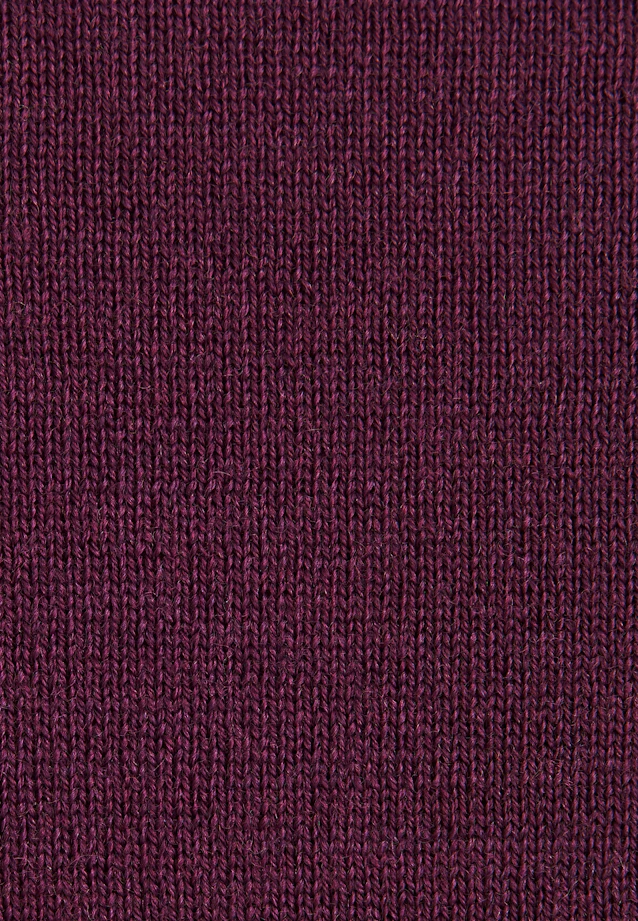 Rundhals Pullover  , Uni in Rosa |  Seidensticker Onlineshop