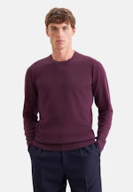 Round neck Pullover  , Uni in Rosa |  Seidensticker Onlineshop