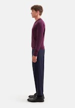 Rundhals Pullover  , Uni in Rosa |  Seidensticker Onlineshop