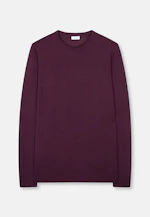 Rundhals Pullover  , Uni in Rosa |  Seidensticker Onlineshop